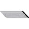 Ekena Millwork 3 7/8"H x 3 7/8"P x 5 1/2"F x 94 1/2"L, (10 5/8" Repeat) Grape Bunch Crown Moulding MLD04X04X05GR - alternate 1